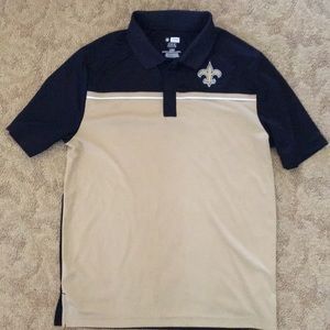 New Orleans Saints Polo. NFL Team Apparel. Men’s L